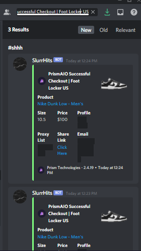 notslurr's tweet photo. I had to setup tasks quickly and stupidly forgot to use profile groups so hit 3 on one profile, 2 pvs, 1 confirmed order 😭

Proxies: @ProxiesPlug 

Bot: @PrismAIO https://t.co/bE6DbAkZVE