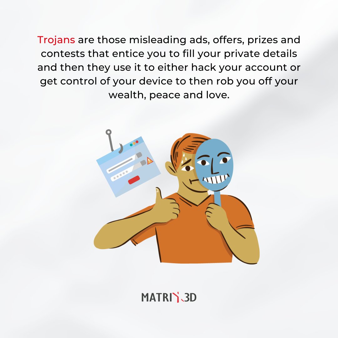 Matrix3D_India's tweet image. Trojan in simple words.

#learnwithmatrix3d #cybersecurity #CSMEbyMatrix3D #CyberSecurityMadeEasy #informationsecurity #datasecurity #trojan
