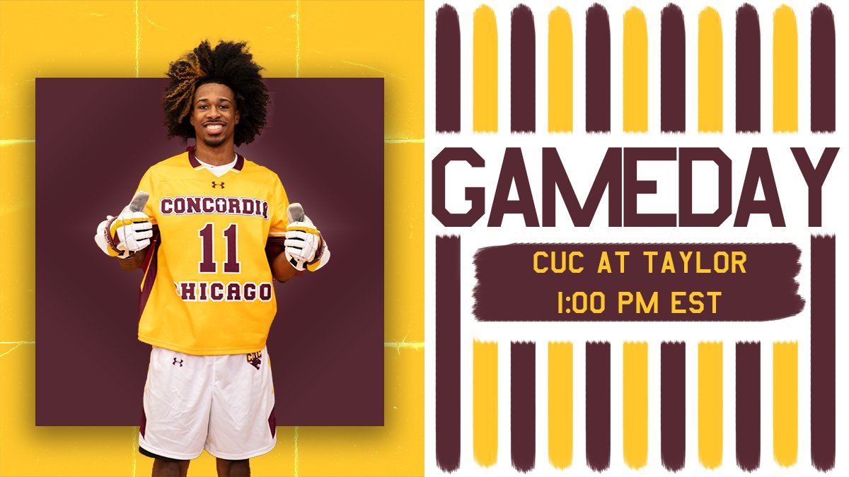 CUChicagoLax's tweet photo. Do you know what day it is? That's right, it's Game Day!

We'll be heading to Taylor University today as we take on the Trojans! First face off is at 1 p.m. EST with a live stream at https://t.co/WpqzjVSWMb https://t.co/FndSoUtIh1