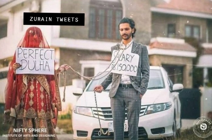 TweetsZurain's tweet photo. After DOWRY  this picture is viral now social in media 💔 HARSH  REALITY 💔🙃 https://t.co/SUzxH9tzBv