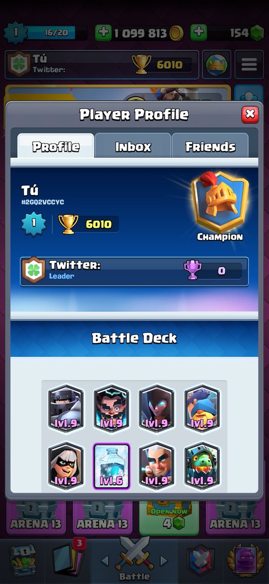 Fui el primer nivel 1 en llegar a top 10k, lastimosamente no fui el primero en llegar a 6k no obstante se logro. "Tú"🍀