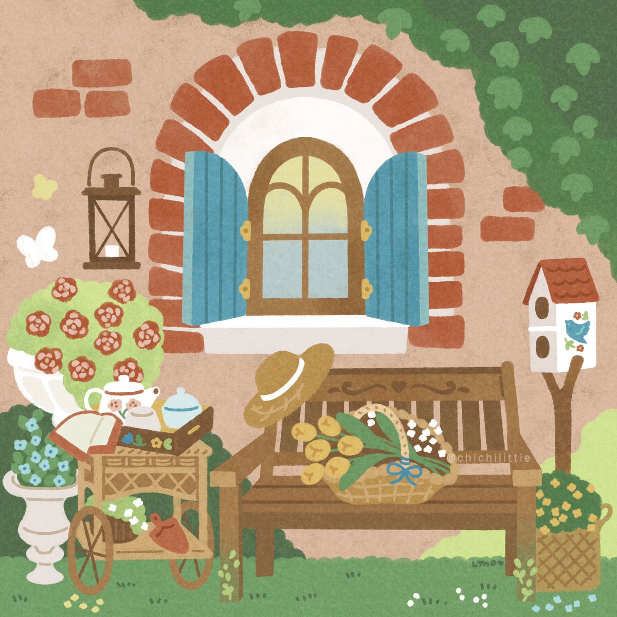 chichilittle's tweet photo. indoor and outdoor 🌼🏡🪴

pls support me on patreon to get all digital files for this month’s home and garden theme! ❤️ https://t.co/4liVLdiWLy