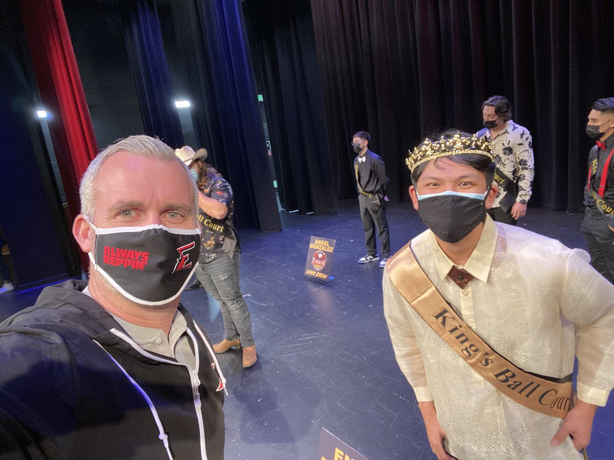 EtiwandaRed's tweet photo. Congrats to our 2021 Kingsball King....Enrico Del Rosario!!! @asbEtiwanda @sa_etiwanda #EaglePride #AlwaysReppinTheE https://t.co/bTEns62AZp