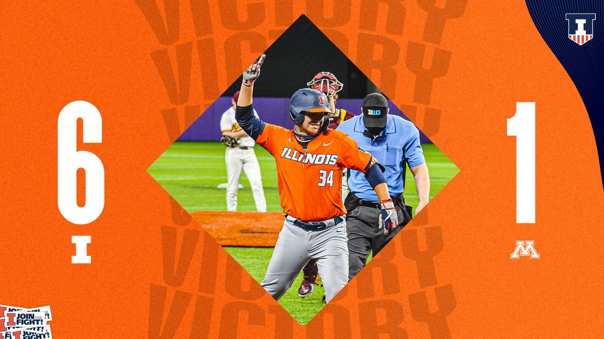 Illinois Baseball tweet media