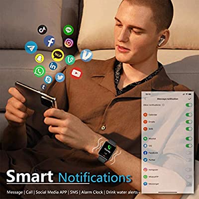 Shoppin03427041's tweet photo. Letsfit Smart Watch for Android Phones Compatible with iPhone Samsung, Fitness Tracker with Blood Oxygen Saturation &amp; Heart Rate Monitor, IP68 Waterproof Cardio Watch for Women Men, https://t.co/lUI1qypz6W