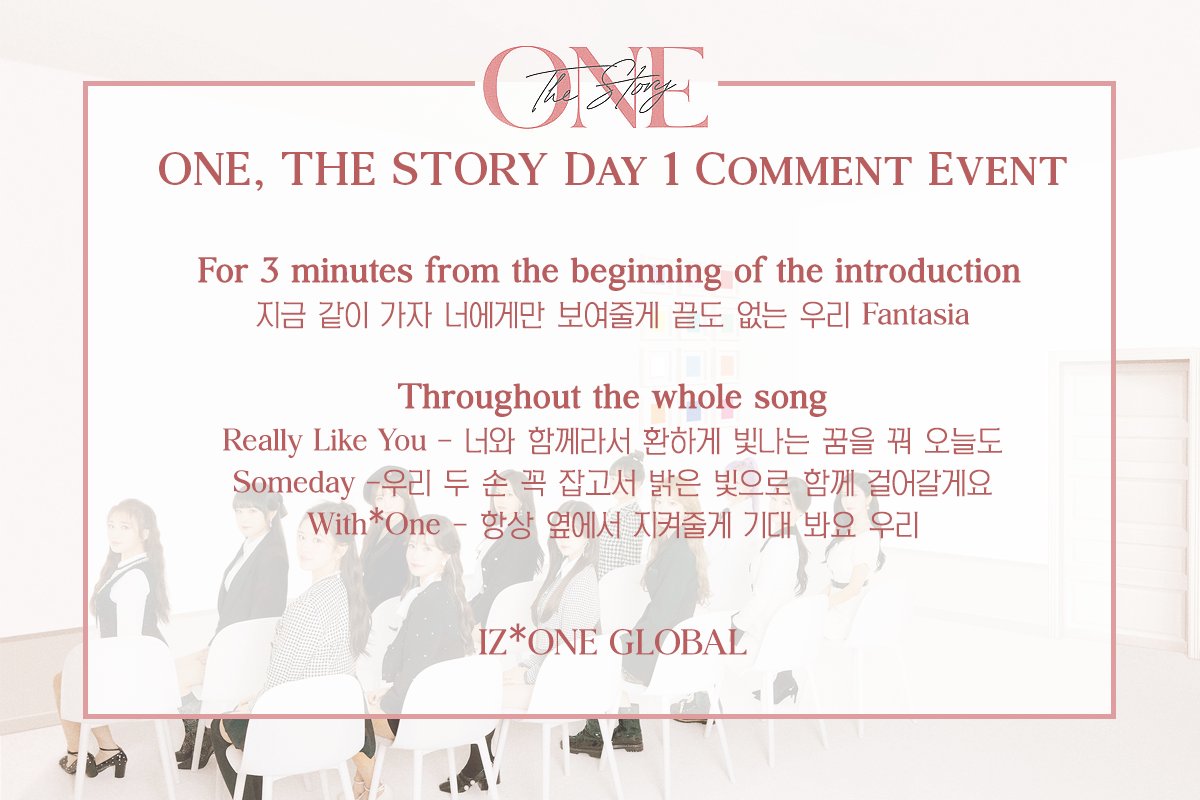Iz One Global On Twitter Hello Wiz One Let S Show Our Support For Iz One Through Chat During The Concert Please Type Or Copy And Paste The Korean Phrases Below During The Set Time