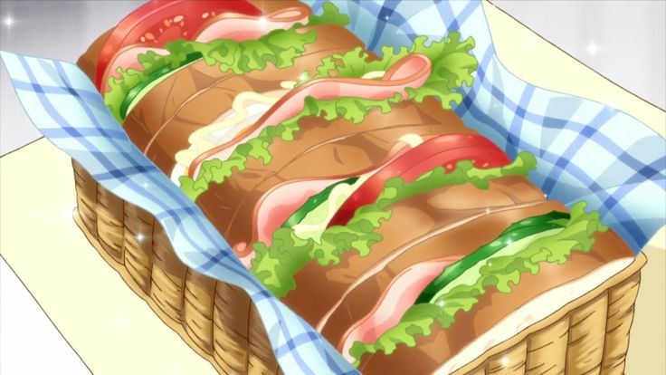 New] The 10 Best Food (with Pictures) - Cute anime picnic sandwich Anime :  unknown Credits : tumblr #anime… | Cute food drawings, Food illustrations,  Kawaii food