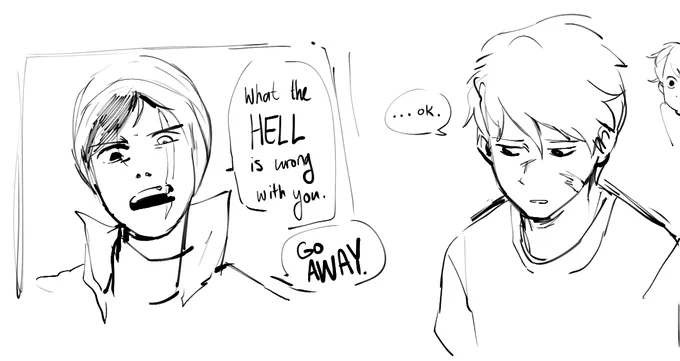 you ever think about how he immediately assumed it was someone in a tommy skin... because quackity changes his own skin all the time to impersonate other people

#quackityfanart  #quackity #dsmpfanart #dsmp #mcyt 