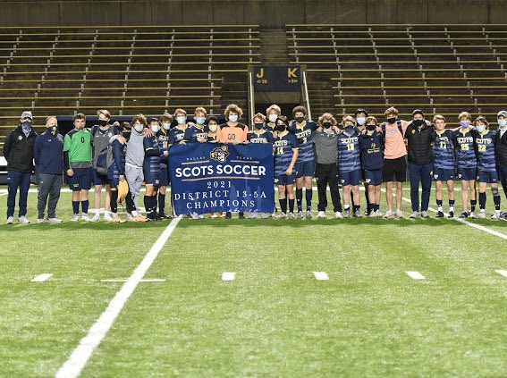 ScotsAth's tweet photo. Scots soccer took care of business tonight defeating West Mesquite giving both boys/girls an undefeated district season and title!  Both are now ranked in the DMN area too 10 which hasn’t happened in a long while. Playoffs begin March 26th. Details TBA. The best is yet to some! https://t.co/nj3sPghZl9