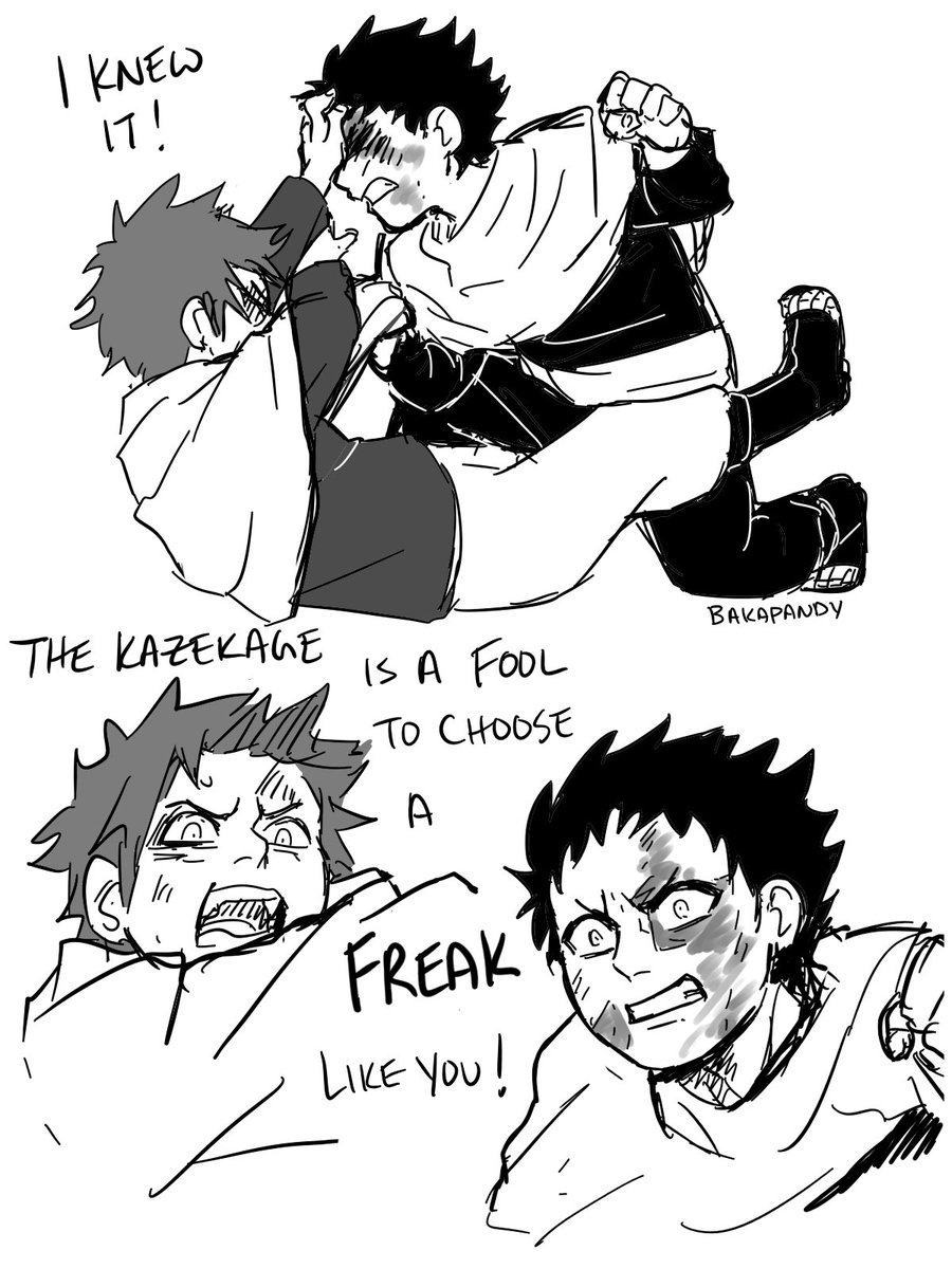 Being the adopted son of the Kazekage is hard and children can be cruel 