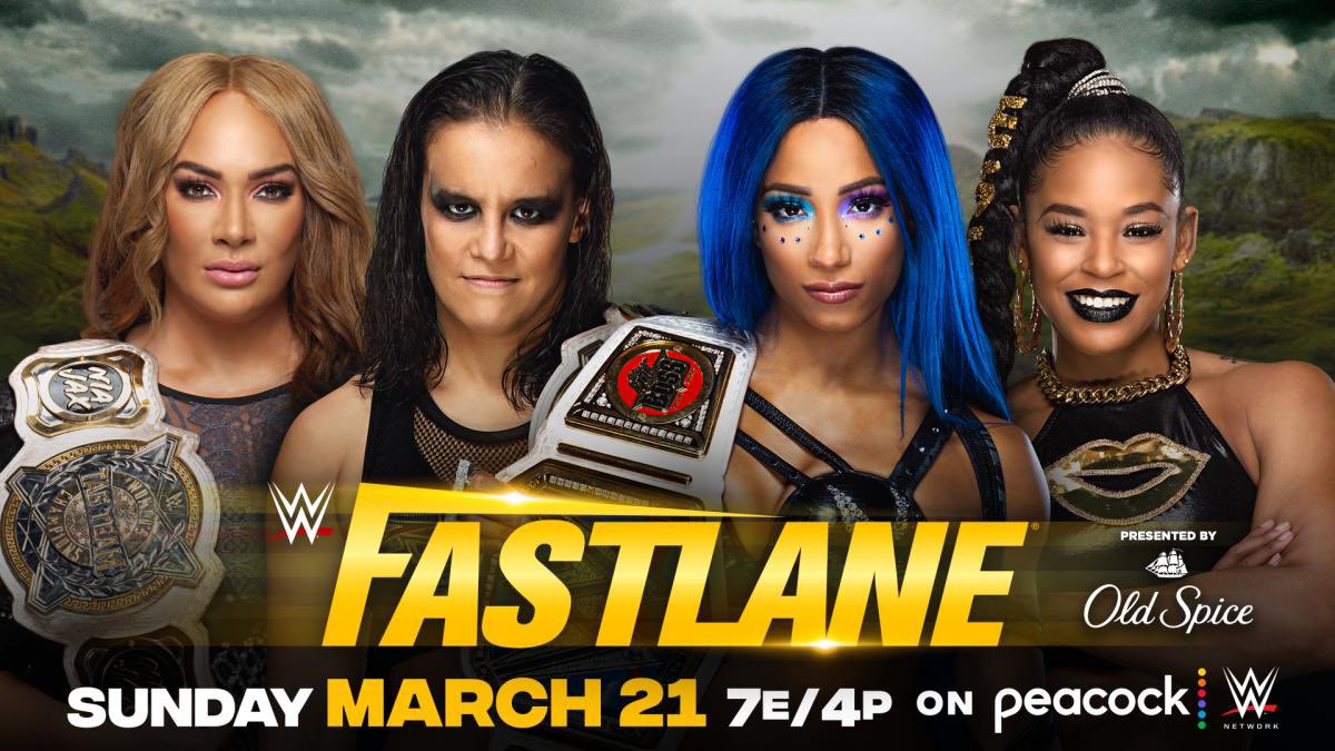 Another show in the books... 9 days til Fastlane, the WWE first show on peacock and here is the updated card... https://t.co/ZrTceboeRw
