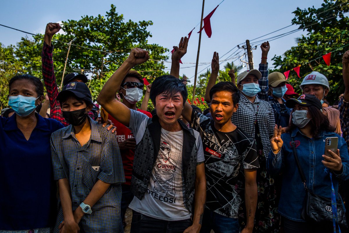 The drumbeat of killings across Myanmar since the coup reflects a deliberate decision by the generals to deploy their forces using murderous means to suppress the pro-democracy protests. nytimes.com/2021/03/11/wor…