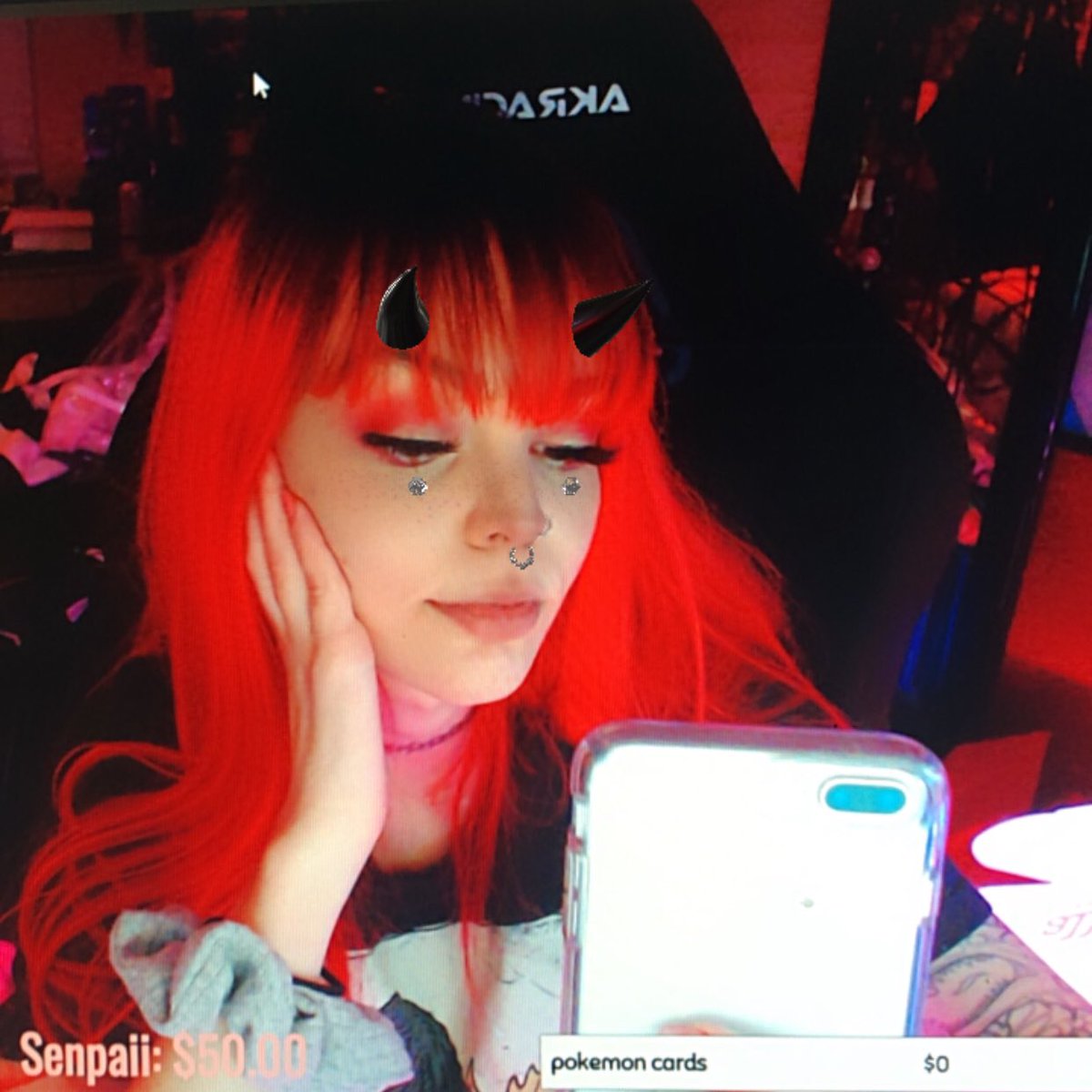 lilshinx's tweet photo. i’m red now : ) https://t.co/ZaKNuguNWO
