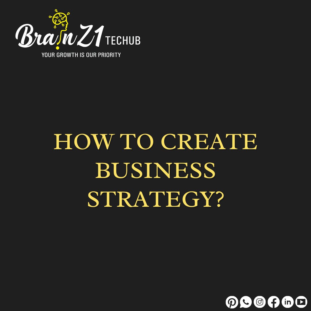 Brainz111's tweet photo. We are providing you List of 6 Steps to Create an Effective Business Strategy
Click on Link to View Full Posts : https://t.co/mKRe5MGoPz
#brainz1 #bz1 #bz1community #business #Strategy https://t.co/wlWiXVUciF