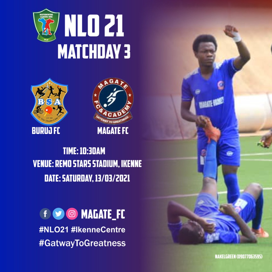 magate_fc's tweet photo. IT'S MATCH DAY 🔵 ⚽🥅

#BURMAG| #NLO21 
#GatewayToGreatness https://t.co/I9hxy0KbGn