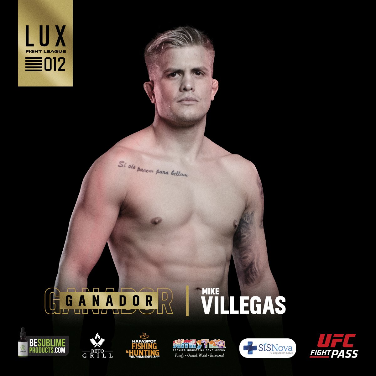 luxfightleague's tweet photo. En una gran pelea en decisión dividida y llegando a los 3 rounds el ganador es el mexicano #MikeVillegas vs #EdgarCebollero.
#LUX012 https://t.co/RGuHDmGaeL