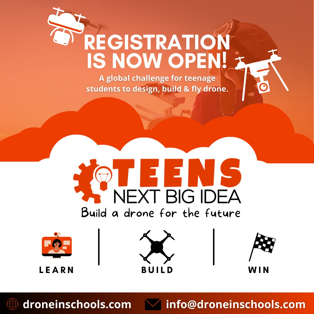 Is your school ready for the challenge?
Enroll your school now  droneinschools.com/for-schools/
#education #schools #students