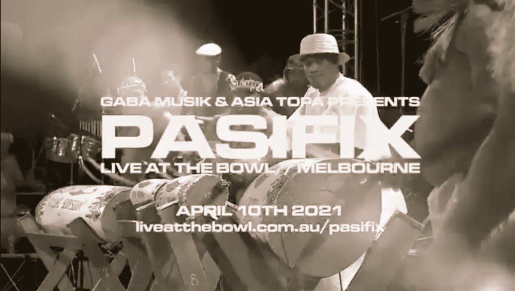 ronnykareni's tweet photo. Gaba Musik &amp; Asia TOPA presents Pasifix - LIVE AT THE BOWL I April 10
A Pacific celebration that brings together da Ancient n da Modern to da Pasifix stage! 

Trailer here: https://t.co/KewTZ6E8w3  

#Naarm
#Pasifix
#melbourneartscentre 
#sidneymyermusicbowl
#RizeoftheMorningStar https://t.co/e1eTFHS0p1