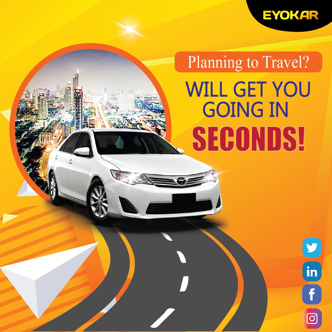 eyokarcabs's tweet photo. Time is Money, don’t let it waste on unworthy rides!
Drive with Eyokar &amp; experience the change…
.
.
.
#Goa #Travel #SaturdayMotivation #Master #PetrolPrice https://t.co/pJACVns0kJ