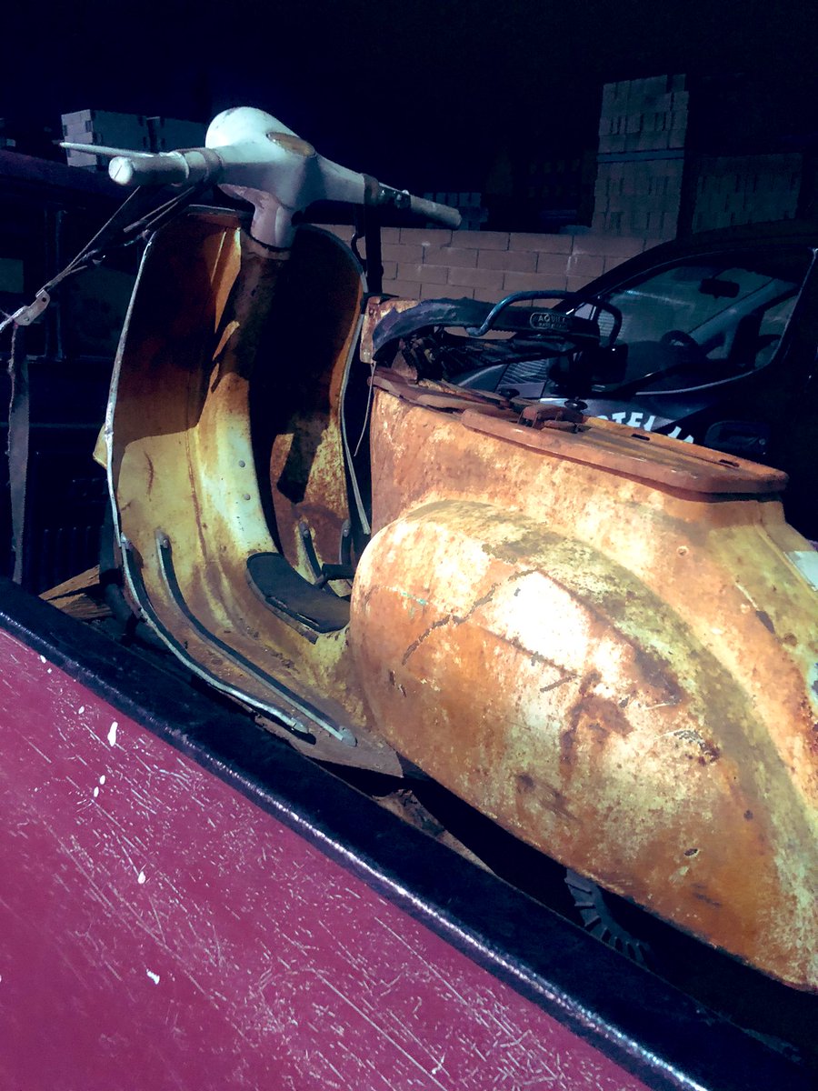 Cartelink's tweet image. Just scored this 1966 Blue Badge 125 Primavera. 
#SmallFrame #BlueBadge