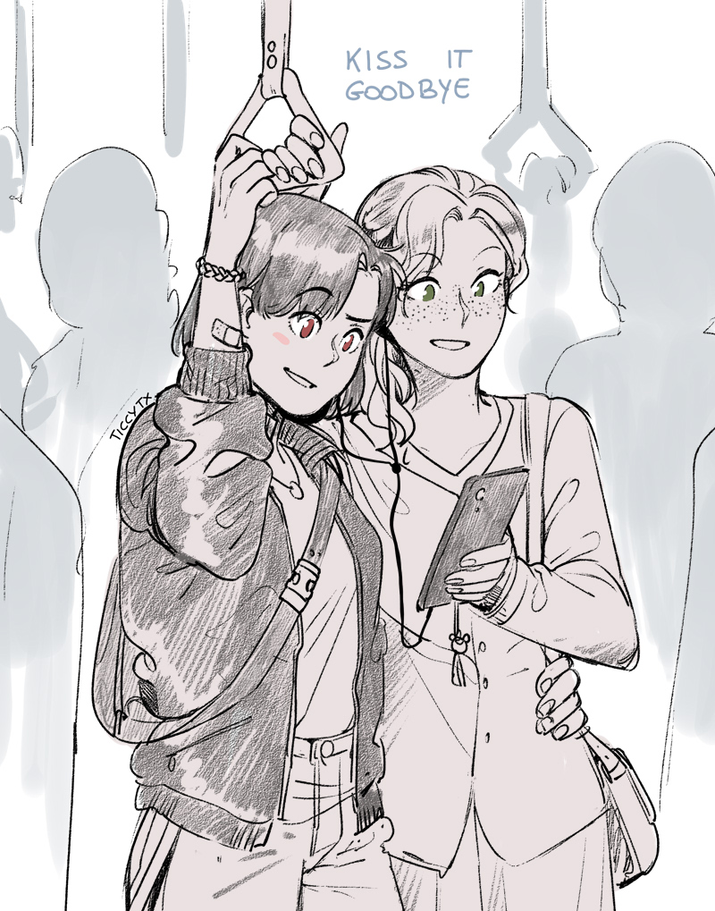 Couldn't sleep, get some random arukimi
#kissitgoodbyecomic