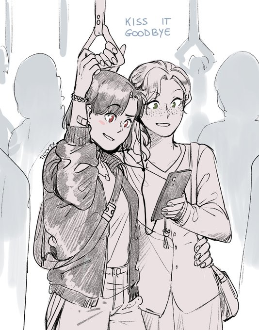 Couldn't sleep, get some random arukimi
#kissitgoodbyecomic 