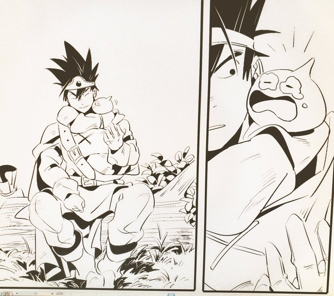 進捗✍️
自給自足漫画だこれタノシー? 