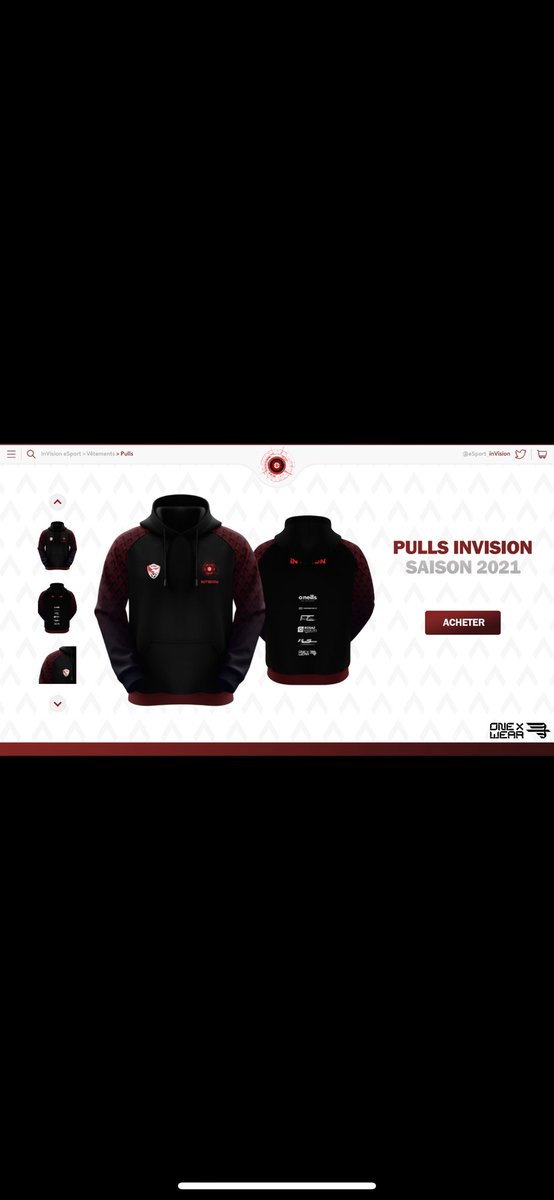 BOUTIQUE MISE EN PLACE PAR LA <a href="/eSport_inVision/">inVision eSport</a> N’HÉSITEZ PAS 🔴⚫️✅

<a href="/Alex08897111/">Alex</a> <a href="/Mike_Garo64/">BPe Mike Garo</a> <a href="/oebmakelele/">ls</a> @InvisionAcadem1 @AguiasCP @KMousser @Kevin45240