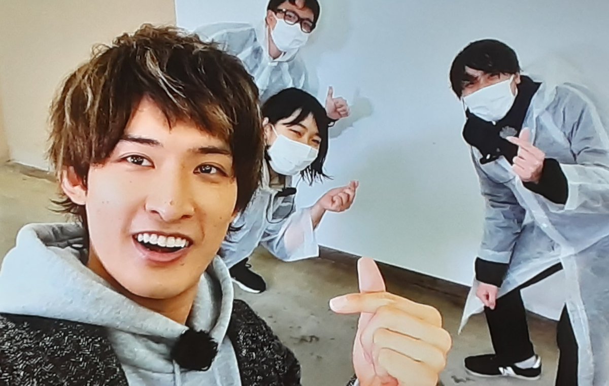 Mei しれっとスタッフさんともみしゅりしてるwwwwww ドッキリgp 向井康二 もみあげ手裏剣