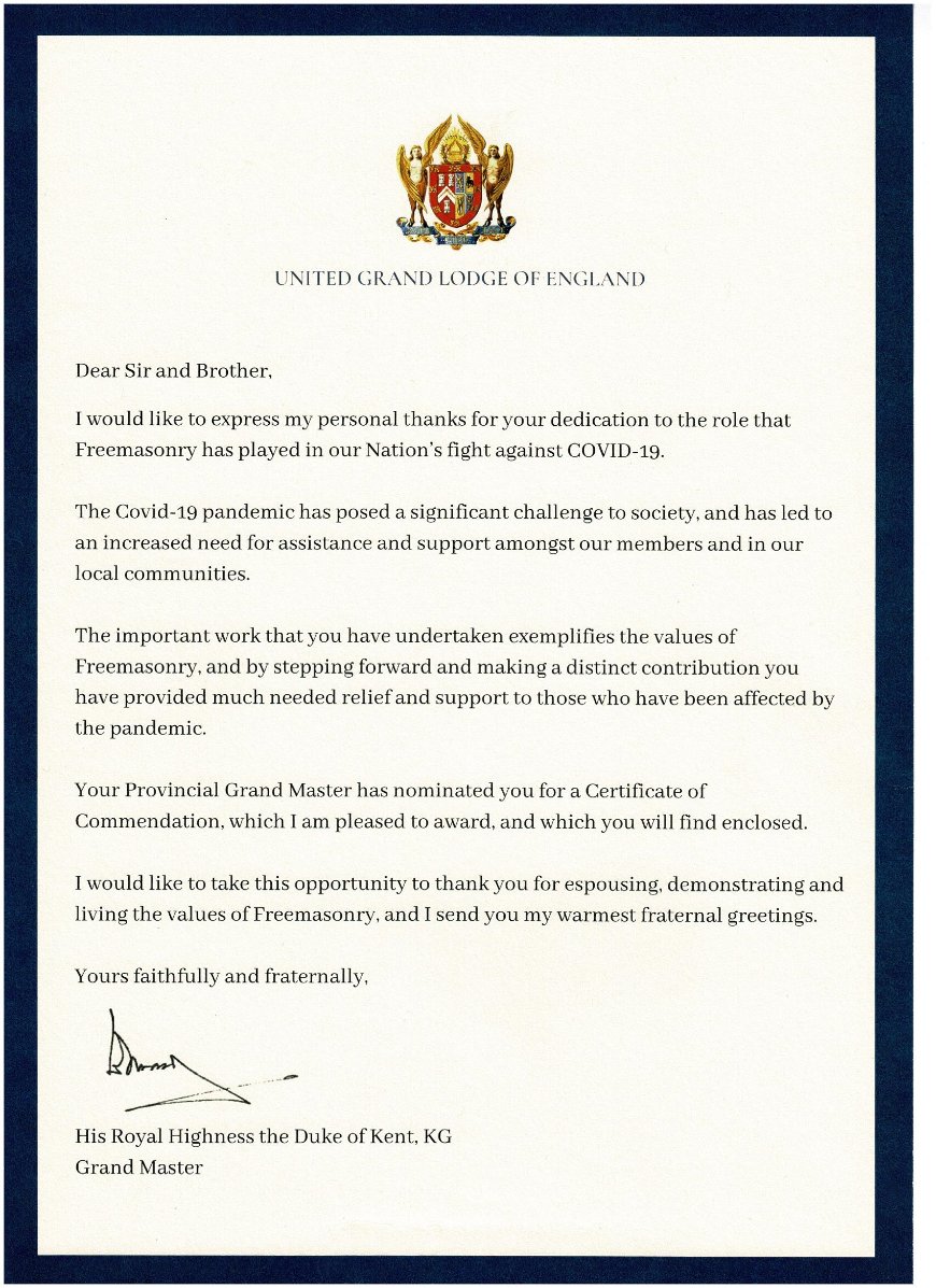 Yorkshire North & East Freemasons tweet media