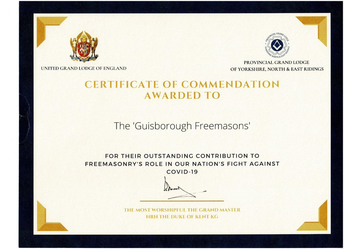 Yorkshire North & East Freemasons tweet media
