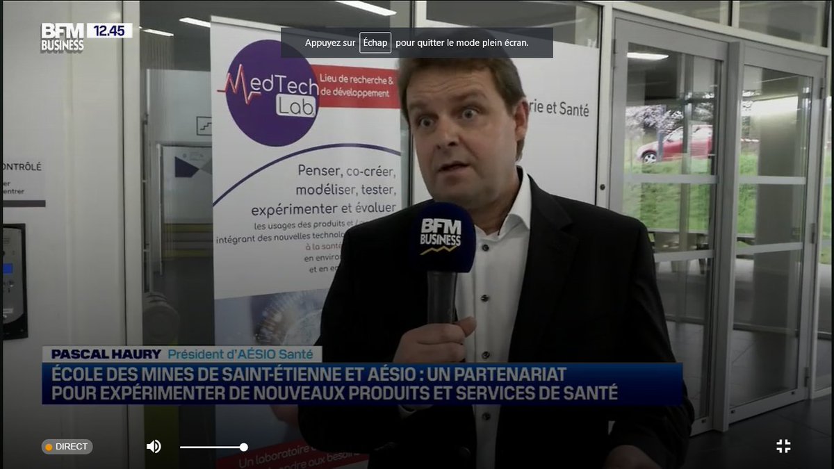 AesioMutuelle's tweet photo. Le #MedTechLab est un living lab dĂ©diĂ© Ă lâexpĂ©rimentation terrain et aux tests grandeur nature de produits ou services intĂ©grant de nouvelles technologies de santĂ©. #BoxDeFragilitĂ©s @HauryPascal @GardinGuillaume https://t.co/ewGtgfqR0K