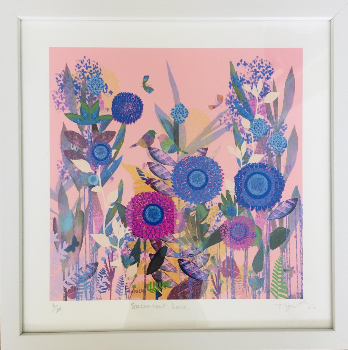 artatfive's tweet photo. Brighten up your space with one of Tiffany's little framed prints...perfect for Spring! Shop online at https://t.co/0Yxjsv8vZg https://t.co/Vt6nVUXw4Y