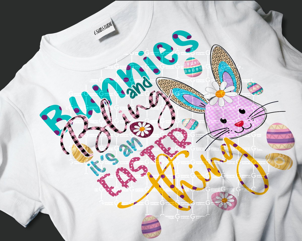 Easter Sublimation etsy.me/30Eh7gv #easterclipart #bunnyclipart #sublimationpng #eastersublimation #eastershirtdesign #bunnysublimation #easterprintdesign #bunnyprintdesign #leopardprinteaster #easter #heisrisen #eggs #bunny #sublimation #directtogarment #etsy