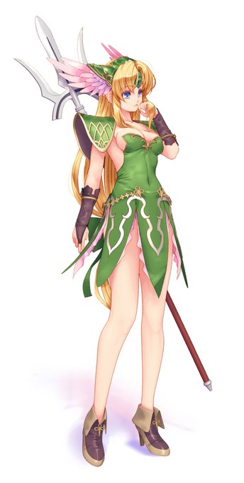 緑姫戦士ちゃん。 