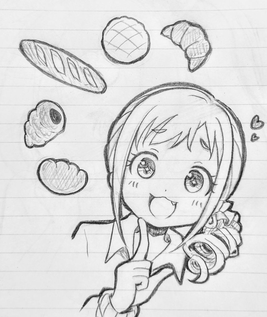 大原みちるちゃん描きました??? 