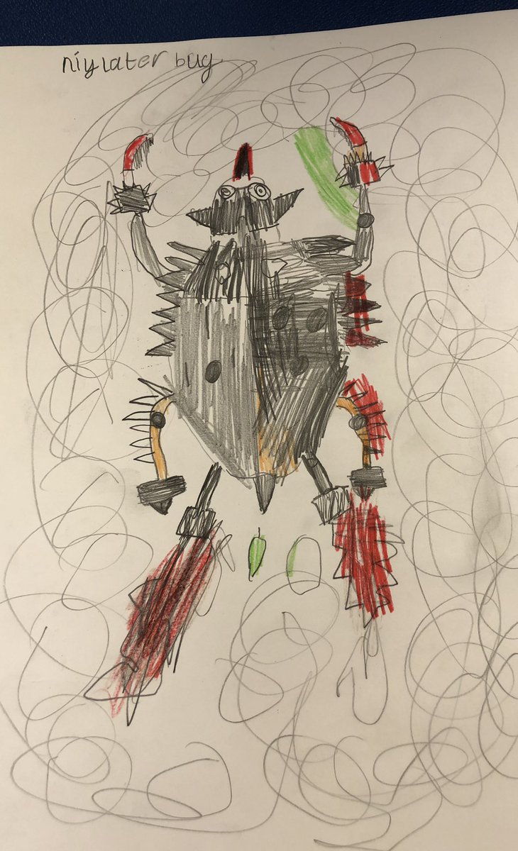 KinderleySchool's tweet photo. Foxes combined #science and #dt creating a Super Bug. Here are some of their designs! #learning #teaching #design #scienceweek https://t.co/IP2VrG8rlP