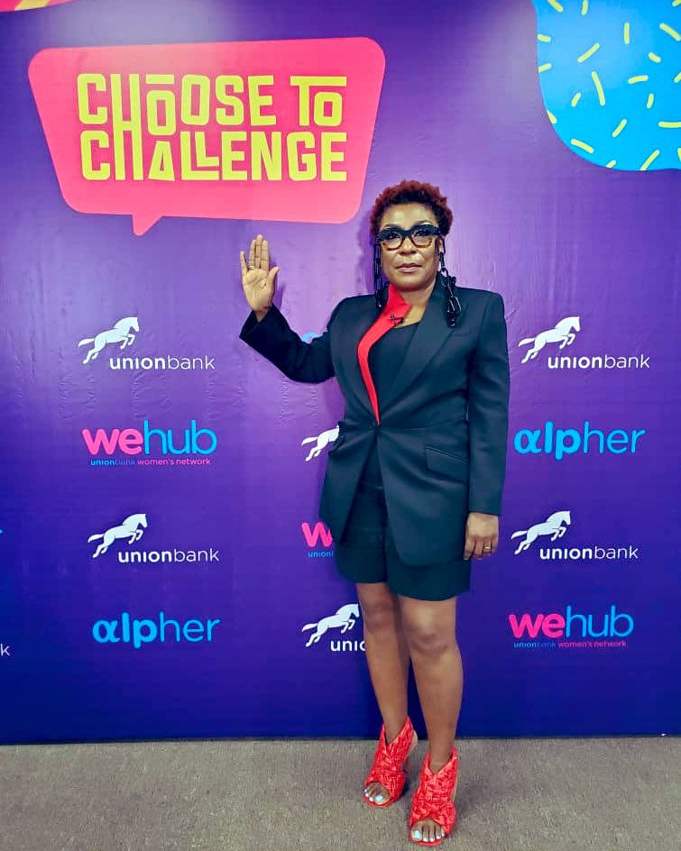 UNIONBANK_NG's tweet photo. Thank you so much for joining us today! Remember, #ChooseToChallenge is a reminder to call out gender bias and inequality. #alpherconversations https://t.co/YnPSFpyEMk
