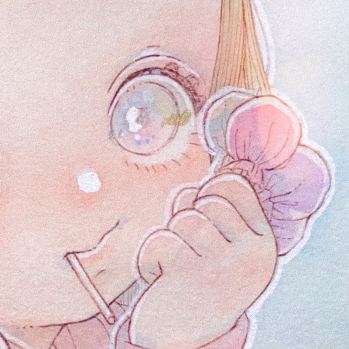 「桜餅ちゃん?? 」|ドリームワールド／5月『ゆめましまし展』のイラスト
