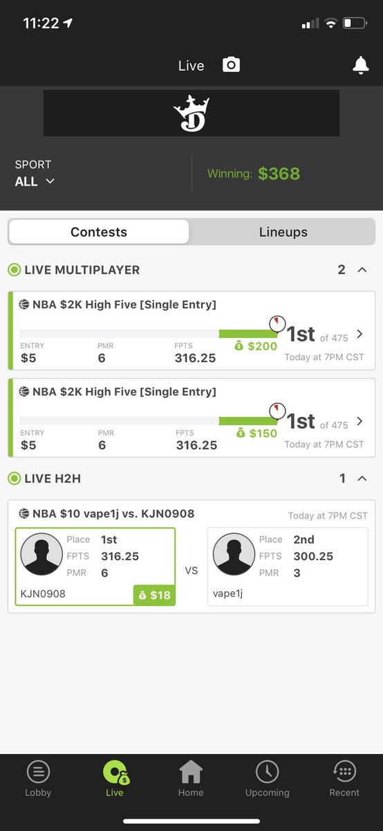 KeatonFN's tweet photo. @SalVetriDFS and this is why I paid $10 extra this morning for the optimizer access. The tool is powerful when used properly. I tweaked it and forged one lineup tonight. https://t.co/c9zcPA0sYQ