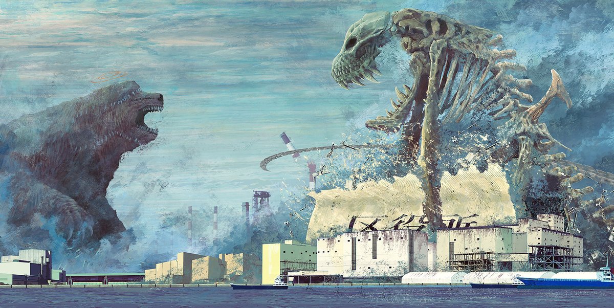 Toy E 先生の 有害超獣 シリーズのコウモリ犬みたいな巨大獣が可愛いけど怖い 他の超獣イラストやモンスターイラストの営業活動の話も Togetter