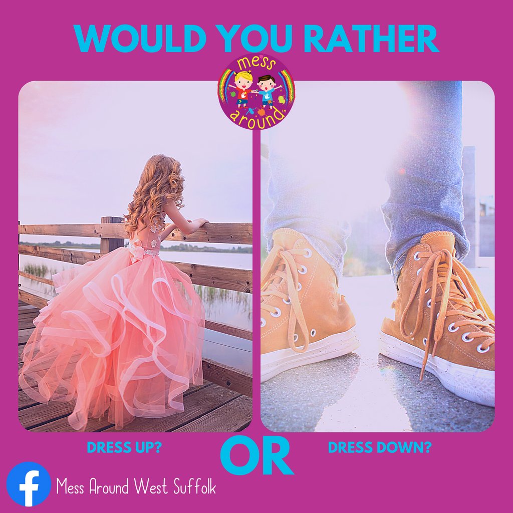 mess_west's tweet photo. Dress up or Dress down?

I think after a year of being at home I am ready for a bit of dress-up - what about you?
#messyplay #borntomessaround #messaroundwestsuffolk #messyplayathome #tufftrayclub #mess #makeamess #sensoryfun #messyfun #baby #toddler #toddlerfun #toddleractivity https://t.co/7rX3j77ram