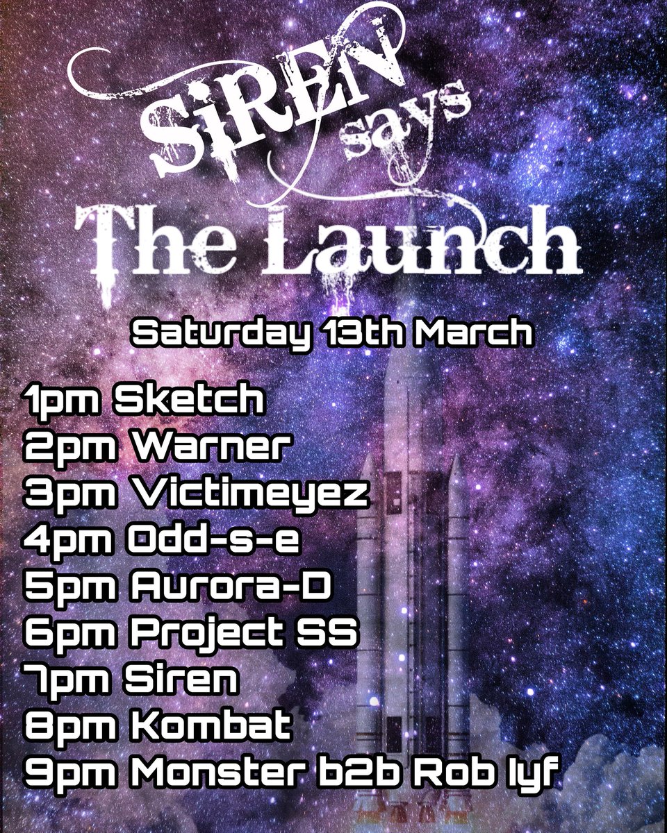 Only one place to be today....The living room!! With the rugby on TV and this on your speakers 👇🏼🔊
facebook.com/SharveyHardDan…
#houserave #hardstyle #hardcore #uptempo #HardDance #music #Sirensays 💜🧜‍♀️💜🧜‍♀️💜🧜‍♀️