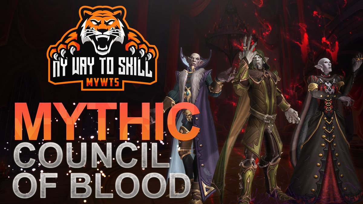 Drei mal links, zweimal vor und dann zum Schluss alle wild durcheinander… 
Ja so wird der Mythic Fight gegen „Council of Blood“ beschrieben. 
Das dazu gehörige Kill Video gibt's auf dem hauseigenen YouTube Kanal. : youtu.be/nUej2y2wh1Y

#WorldofWacraft #Shadowlands #mywts