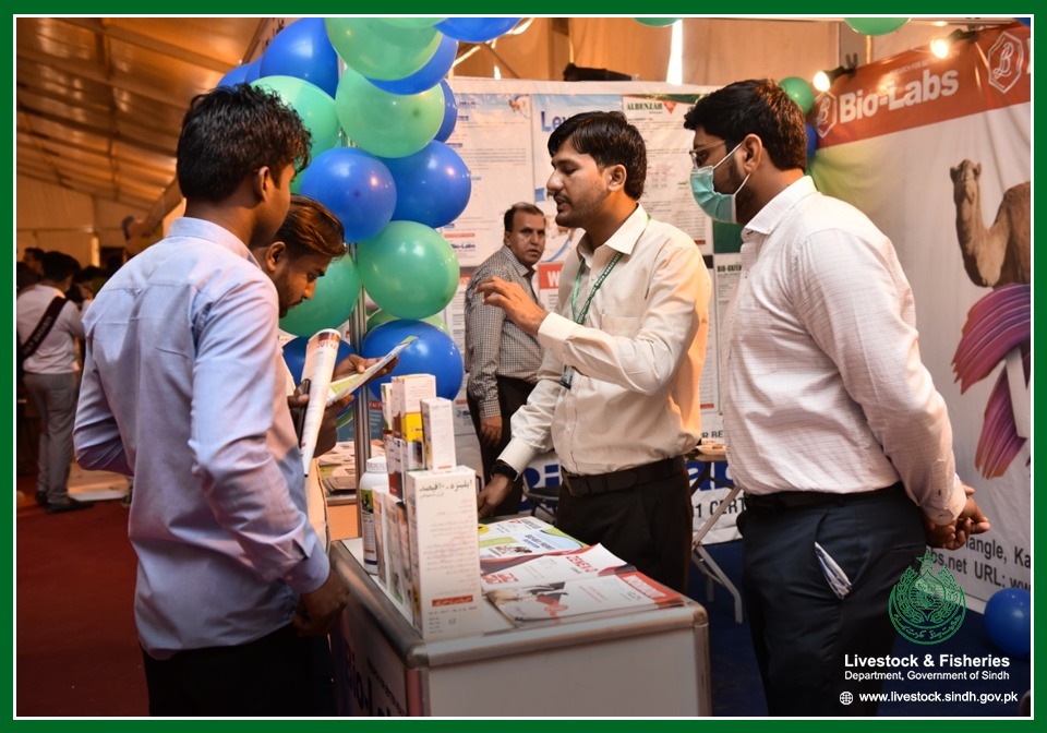 Sindhlivestock's tweet photo. The indoor hall is well set up with different exhibitors showcasing different aspects of the livestock industry.

#SindhLivestockExpo #SLE2021 
#FoodSecurityAwareness #LivestockMarketplace #LivestockPotential #BreedImprovement #DairyFarming #Poultry #Fishery #PrivateFarmers https://t.co/SknHAs1JcX