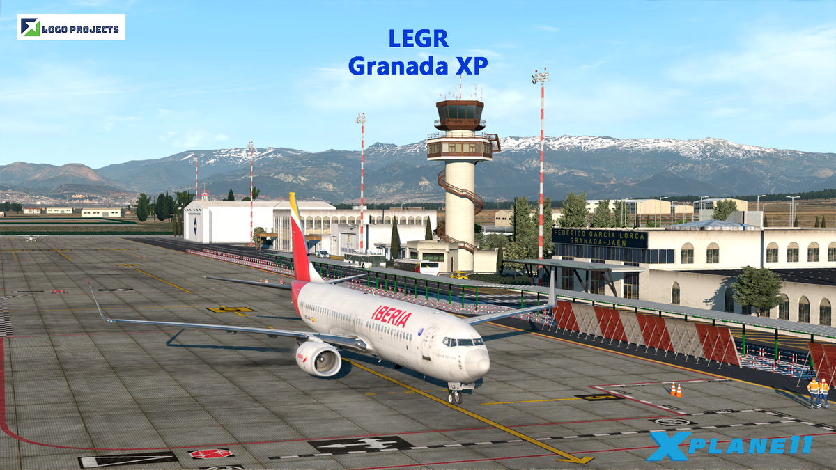 simulavuelonoti's tweet photo. #LogoProjects publica un escenario de #Granada #LEGR para #Xplane11 - https://t.co/HeXcKtCHpL https://t.co/qFnnrDrUcU