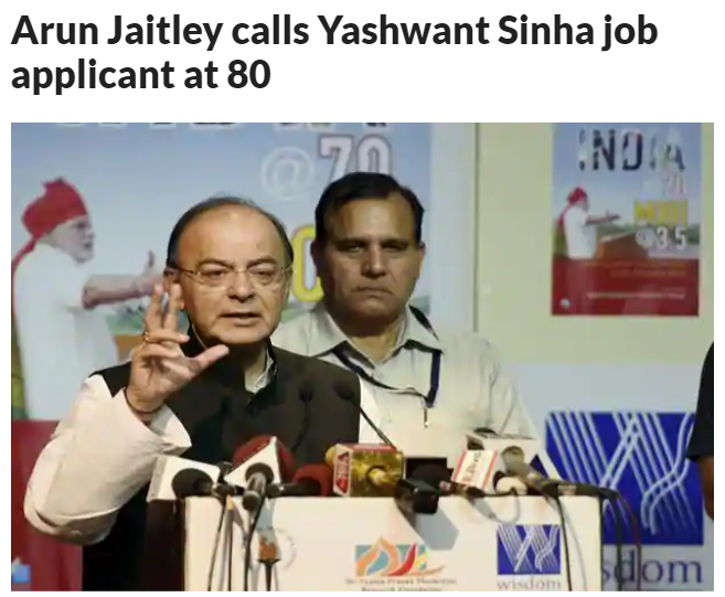 TheAtulMishra's tweet photo. Arun Jaitley was a LEGEND. https://t.co/wJP5dbipAA