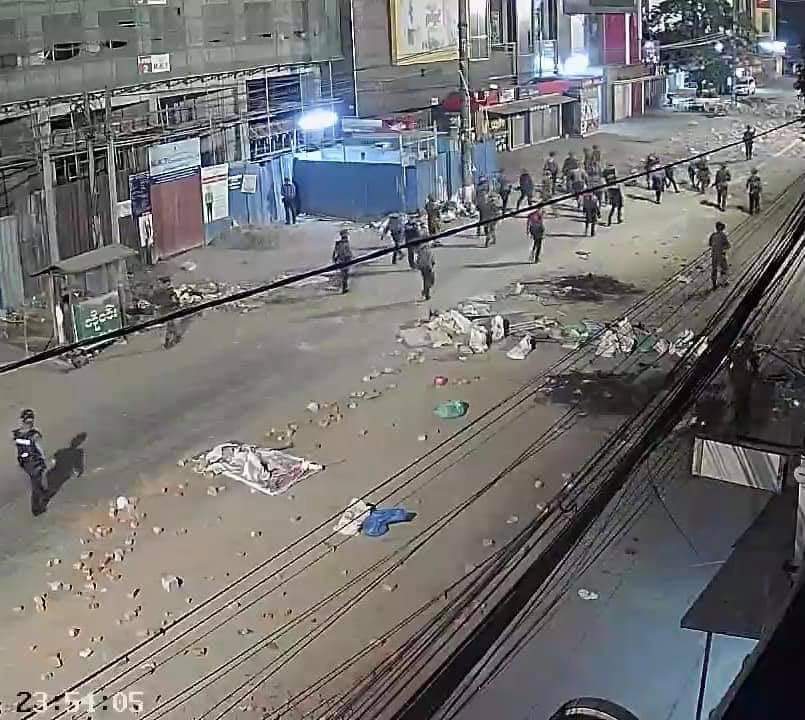 Nan Su Mon Aung(Hsu Mon Phoo Phoo) (@nansumonaung) on Twitter photo Yesterday in Ygn, terrorists killed two civilians who were asking for the release of arrested children. Today they shot people dead with snipers.
At least six deaths in Mdy, Pyi, and Ygn crackdown.
<a href="/TostevinM/">Matthew Tostevin</a> <a href="/GCR2P/">GCR2P</a>
<a href="/SAdamsR2P/">Simon Adams</a> <a href="/RapporteurUn/">UN Special Rapporteur Tom Andrews</a>
#Mar13Coup
#WhatIsHappeningInMyanmar Yesterday in Ygn, terrorists killed two civilians who were asking for the release of arrested children. Today they shot people dead with snipers.
At least six deaths in Mdy, Pyi, and Ygn crackdown.
<a href="/TostevinM/">Matthew Tostevin</a> <a href="/GCR2P/">GCR2P</a>
<a href="/SAdamsR2P/">Simon Adams</a> <a href="/RapporteurUn/">UN Special Rapporteur Tom Andrews</a>
#Mar13Coup
#WhatIsHappeningInMyanmar