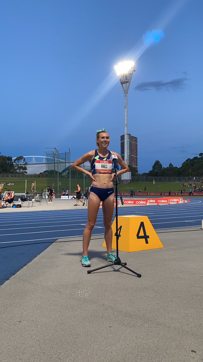 AustralianAths's tweet image. Olympic qualifier on Thursday backed up with a 2:01.27 800m on Saturday for @Linden_hall. She’s piecing together a fantastic season and is ‘all in’ for the 1500m in Tokyo. #ThisIsAthletics #ContinentalTourBronze