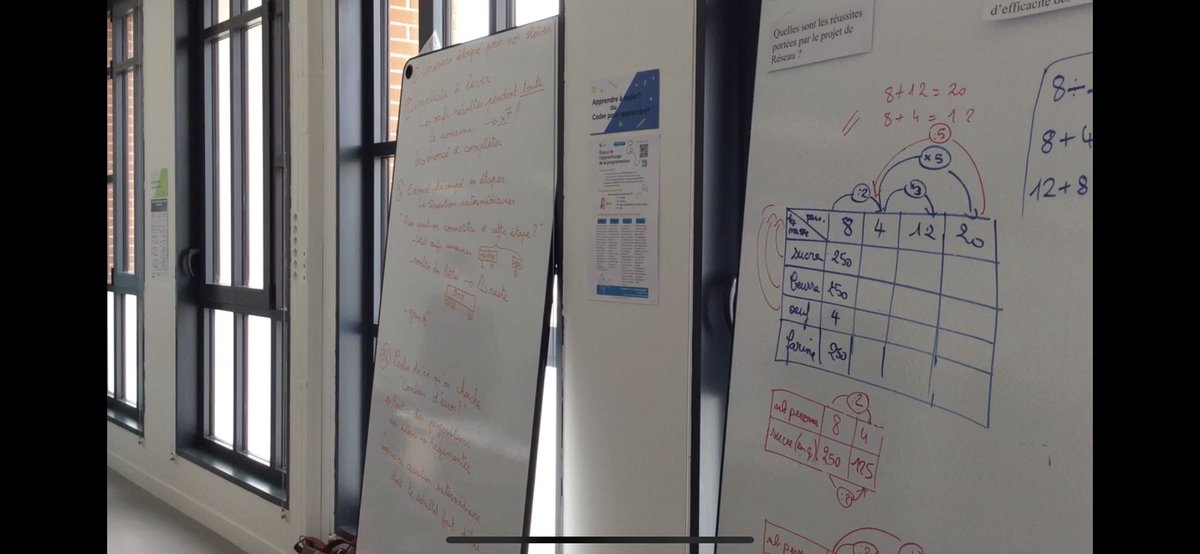 MaLouPro's tweet image. @VilleDeClamart Le projet de formation inter-degré participe à l’enjeu d’une continuité méthodologique et pedagogique entre profs1D et profs de maths des collèges. Des échanges de qualité ont eu lieu au #CapLab . Vivement la suite... #coconstruction #harmonisation #descommuns